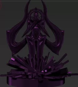 Final Fantasy XIV Hades Statue