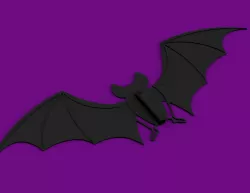 FLAPPING BAT ON A STICK