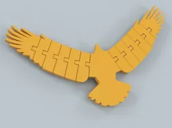Flexi Articulated Soaring Eagle