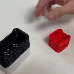 FoldaBox Crate - Print In Place