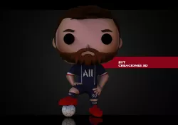FUNKO MESSI PSG