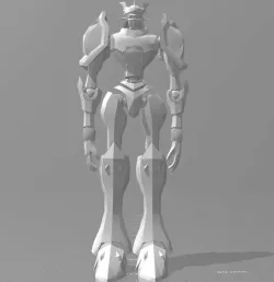 Gallantmon/Dukemon Articulated Action Figure (Test)
