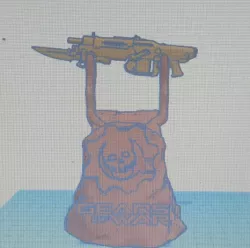 GEARS OF WAR CONTROLLER STAND