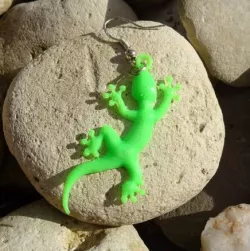 Gecko earrings