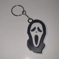 Ghostface key ring