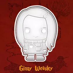 Ginny Weasley Chibi Cutter and Bookmark