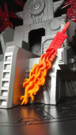 Grimlock sword flame variation