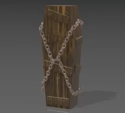 Halloween Coffin