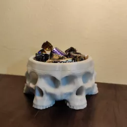 Halloween- Skull Candy Container