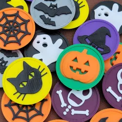 Halloween Snap Badge Set