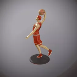 Hanamichi Sakuragi Figure manga anime Slam Dunk 3D print model