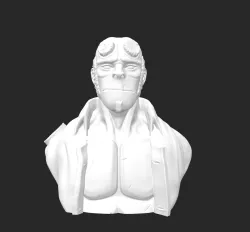 Hellboy bust
