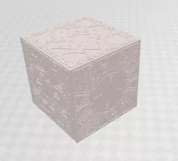 Hellraiser Puzzle box - 6 part model kit