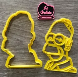 Homer Simpson cutter 10 cm
