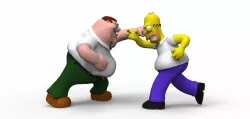 Homer vs Peter Griffin
