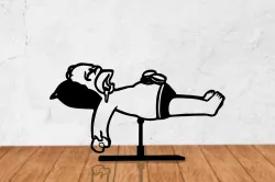 Homero Sleeping Decor | Homer Simpson