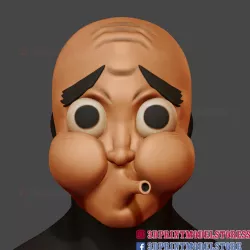 Hotaru Haganezuka Hyotokko Mask 3D Print STL - Kimetsu No Yaiba Helmet