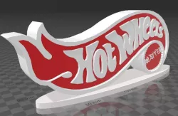 hotwheels logo with base