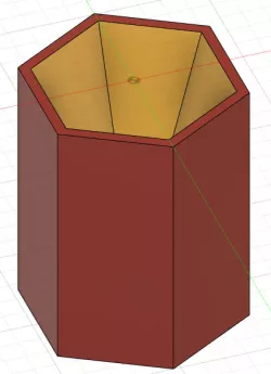 ice cube shape, pyramid shape