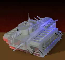 imperial-Guardsmen-Chimera Transport Tank (42k proxi)