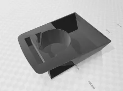 Insert center console Dacia Spring