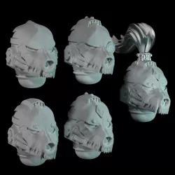 INTERSTELLAR VIKING DOGS THAT ARE SWORN TO DEATH HELMETS FOR NEW HERESY