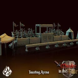 Jousting Arena - FDM & Resin Supported