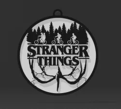 KEYCHAIN STRANGER THINGS - KEYCHAIN STRANGER THINGS 4