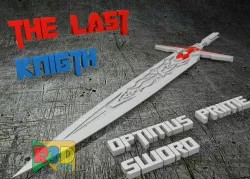 Knight Sword For Optimus Prime Leader Class