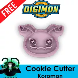 KOROMON COOKIE CUTTER / DIGIMON