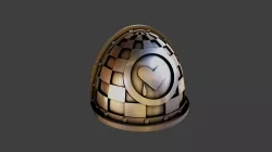 Lamenters Space Marine Pauldron