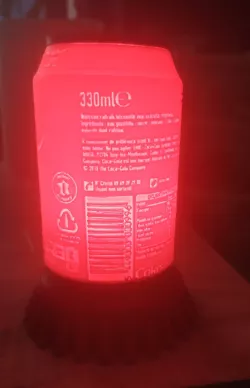 lamp can coke cola lithophane lamp