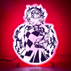 Lamp Tanjiro Demon Slayer / Tanjiro Lamp Demon Slayer