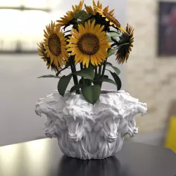 Lion Planter pot