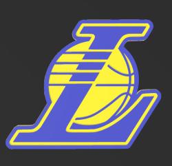 lakers l logo 3D Models Page 1 STLFinder