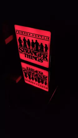 Luminária Stranger Things ( Stranger Things Lamp)