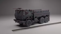 M1084 6x6 Medium Tactical Vehicle (MTV) A-kit configuration