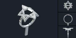 Magen David Ring