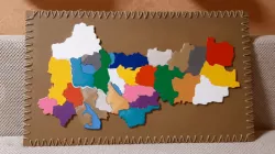 Map of the Vologda Oblast.