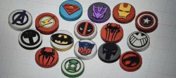 Marvel & DC Comics magnetic stickers