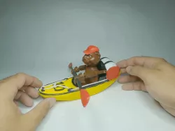 Mechanical Beaver Canoe