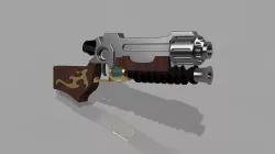 Mechanized Titanic Guardian Rifle (w/Pre-Supports)