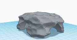 Medium terrarium cave nb