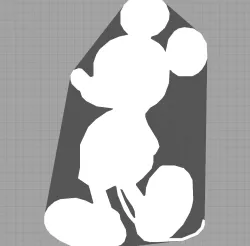 mickey - disney - kids decoration - child decoration - 2D