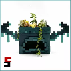 Minecraft Warden Planter Pot