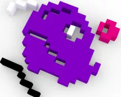Monsta V2 Bubble Bobble Bobble pixelart