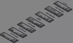 Mother Board Back Plates
