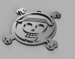Mugiwara Flag Key Ring