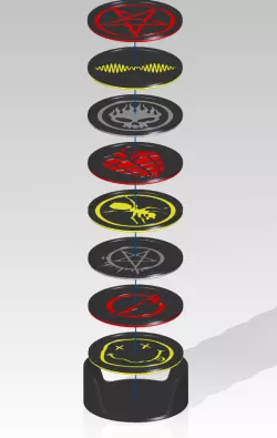 Music Coasters set