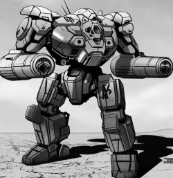 MWO Styled Emperor Battlemech Battletech